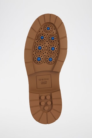 Mocassins plateformes en nubuck Spherica - Marron
