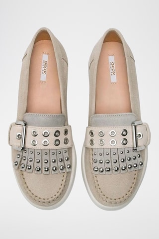 Mocassins en nubuck Wimbley - Taupe