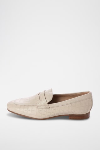 Mocassins en cuir Marlyna - Ecru