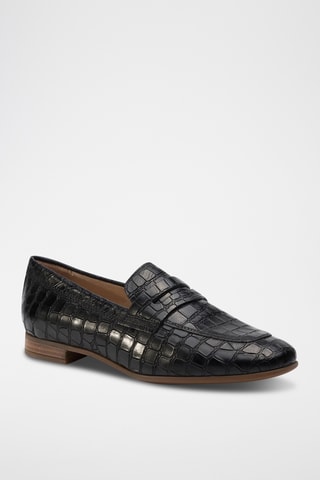 Mocassins en cuir Marlyna - Noir