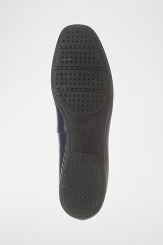 Mocassins en cuir Annytah - Bleu marine