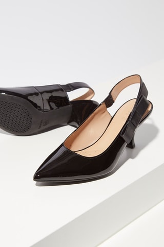 Escarpins en cuir Elisangel Noir