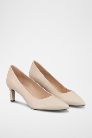 Escarpins en cuir Bibbiana - Ecru