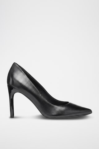 Escarpins en cuir Faviola - Noir