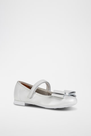 Ballerines en cuir nappa Plie’ - Blanc