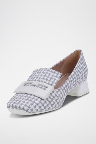 Ballerines en cuir Vivyanne - Gris clair