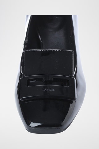 Ballerines en cuir verni Vivyanne - Noir