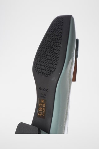 Ballerines en cuir verni Vivyanne - Vert d’eau