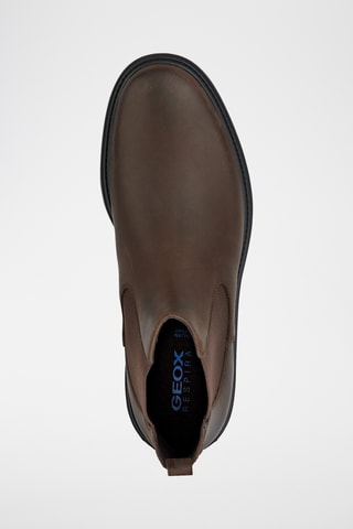 Boots Chelsea en cuir Spherica - Noir