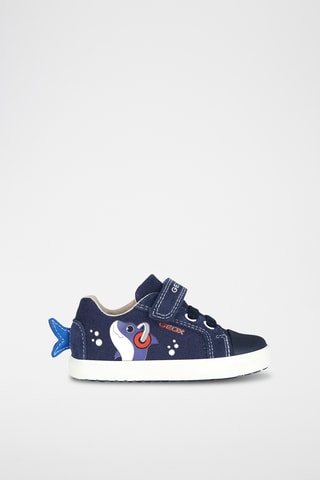 Bottines en nubuck Kilwi - Bleu marine