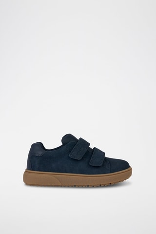 Baskets en cuir Theleven - Bleu marine
