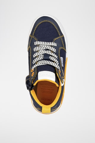 Baskets montantes Alphabeet - Bleu marine