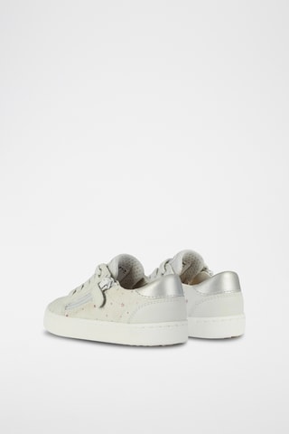 Baskets en cuir de chèvre nubuck Kilwi - Blanc