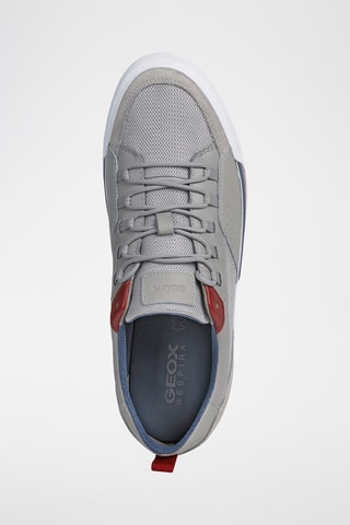 Baskets en cuir Kaven - Gris clair