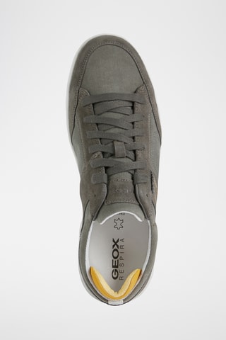 Baskets en nubuck Jonas - Vert olive