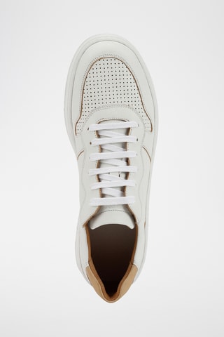 Baskets en cuir Magnete - Blanc