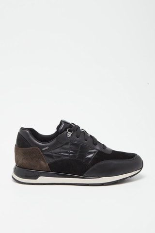 Baskets en cuir Aneko Noir