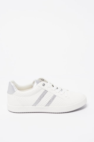 Baskets Blomiee Blanc et argenté