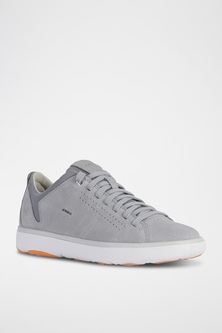 Baskets en cuir Nebula - Gris clair