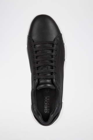 Baskets en cuir Respira - Noir