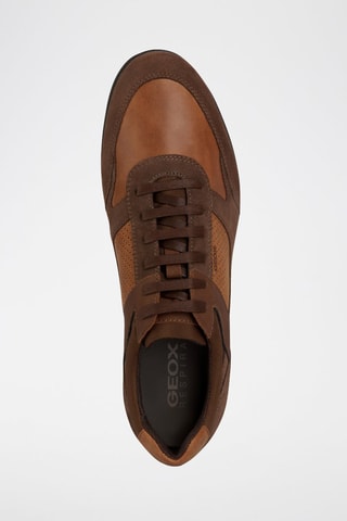 Baskets en nubuck Adrien - Marron