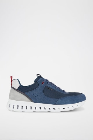 Baskets en nubuck Outstream - Bleu