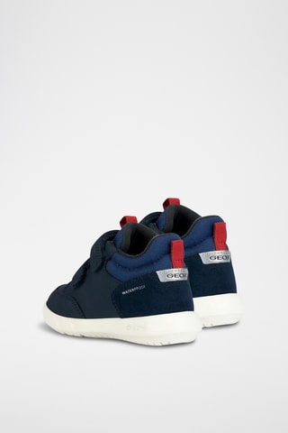 Baskets en cuir Hyroo - Bleu marine