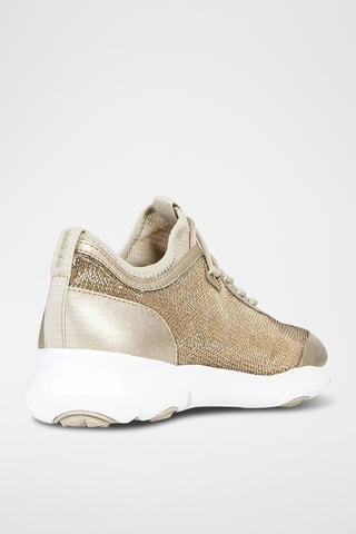 Baskets en cuir Nebula - Doré