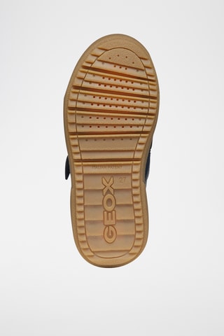 Baskets montantes en cuir Theleven - Gris foncé
