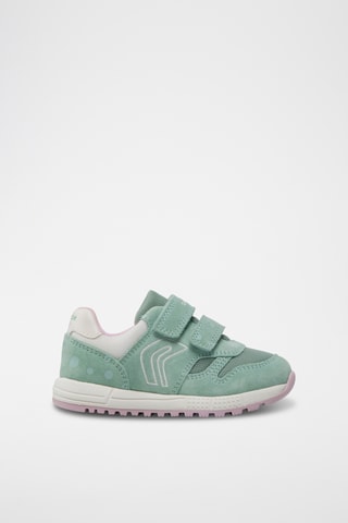 Baskets en nubuck Alben - Vert clair