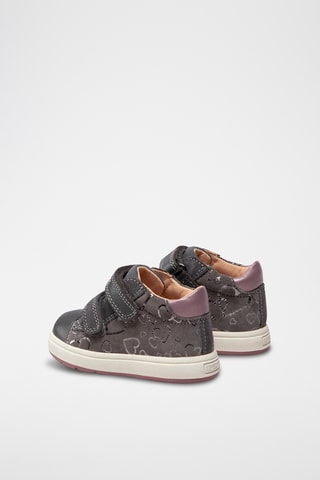 Baskets montantes en cuir Biglia - Gris