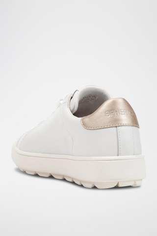 Baskets en cuir Spherica - Blanc