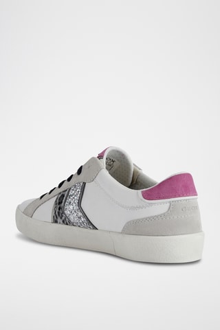 Baskets en cuir Warley - Blanc