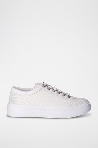 Baskets en cuir Nhenbus - Blanc