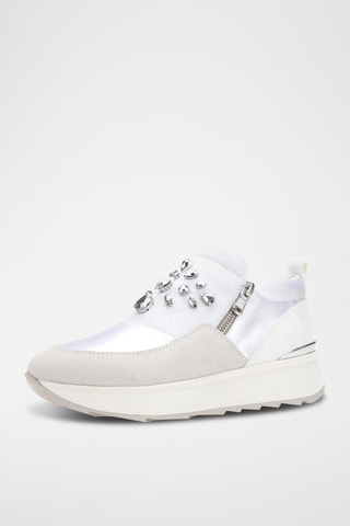 Baskets en cuir Gendry - Blanc