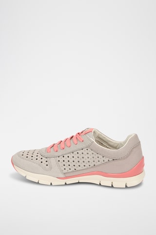 Baskets en nubuck Sukie - Gris clair