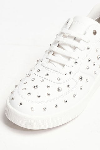 Baskets en cuir nappa - Blanc