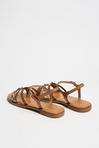 Sandales en cuir - Camel