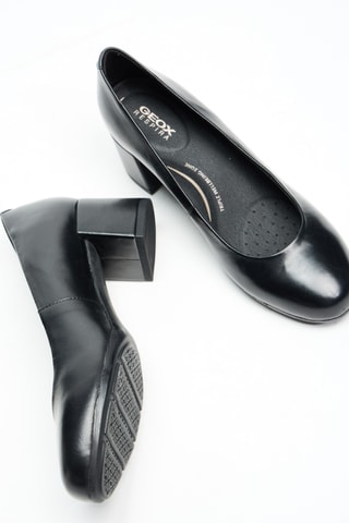 Escarpins en cuir nappa - Noir