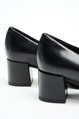 Escarpins en cuir nappa - Noir