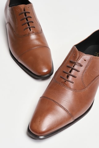 Richelieus en cuir - Marron