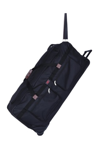 Bolsa de viaje con ruedas Morvan L - 96 cm - Negro