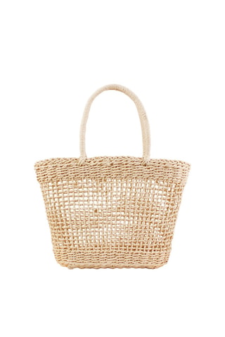 Bolso de rafia Sète - Beige