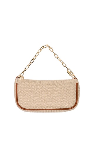 Bolso de rafia Cannes - Marrón