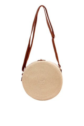 Bandolera de rafia Dax - Beige