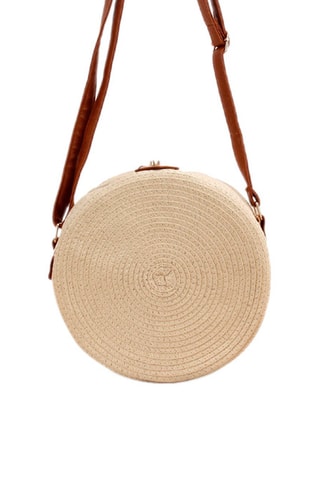 Bandolera de rafia Dax - Beige