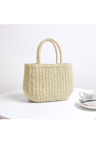 Bolso de rafia Arles - Beige