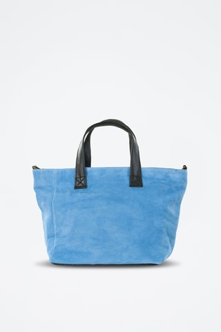 Borsa a mano in pelle Samantha - Blu