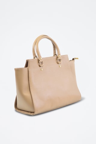 Bolso de piel Clair - Beige