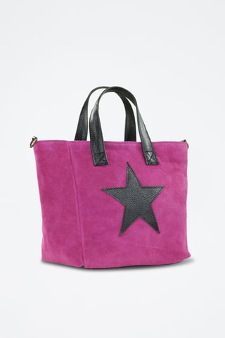 Leren Handtas Samantha - Roze